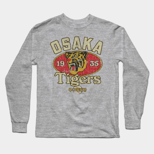 Osaka Tigers 1935 Long Sleeve T-Shirt by JCD666